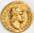 It was used for over 450 years, and about 25 denarii equaled one gold aureus. It depicted the emperor wearing a laurel wreath.
