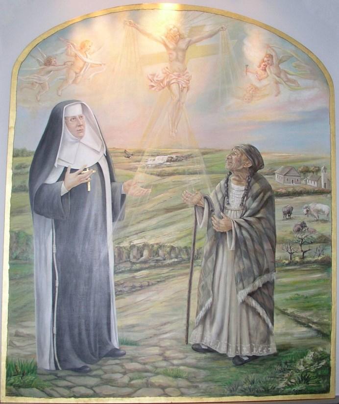 the virtues of Witnessing to our Faith and a missionary spirit. St. Katharine Drexel, S.B.S. And for those who have died.