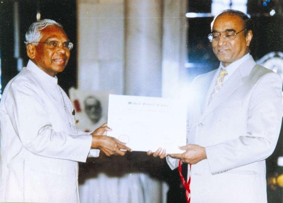 Dr B C Roy National Award as Eminent