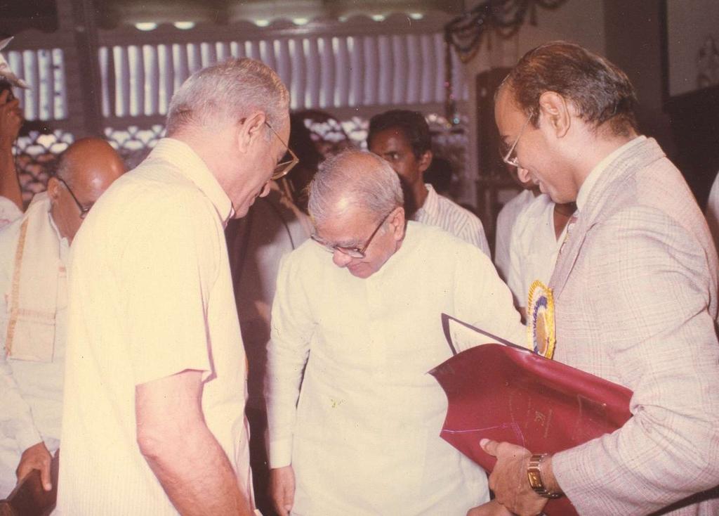 Former Union Minister, Sri P Ramachandran & Dr