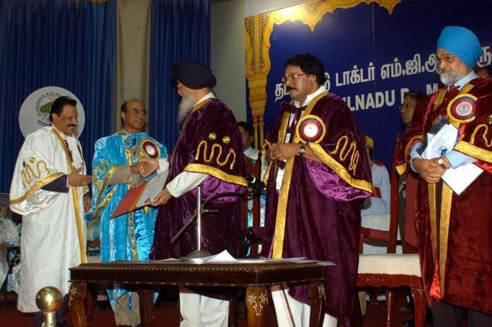 Honorary Doctorate (DSc) conferred to Prof