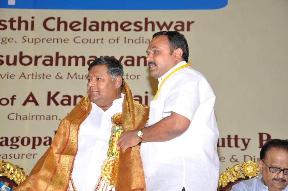 Sri M S Manohar honored by Sri N