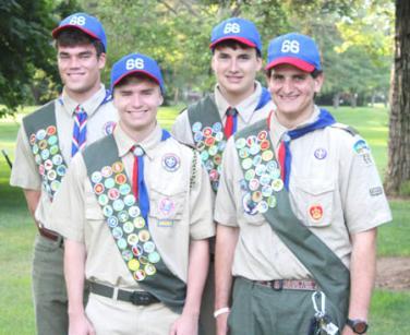 their Eagle Scout Court
