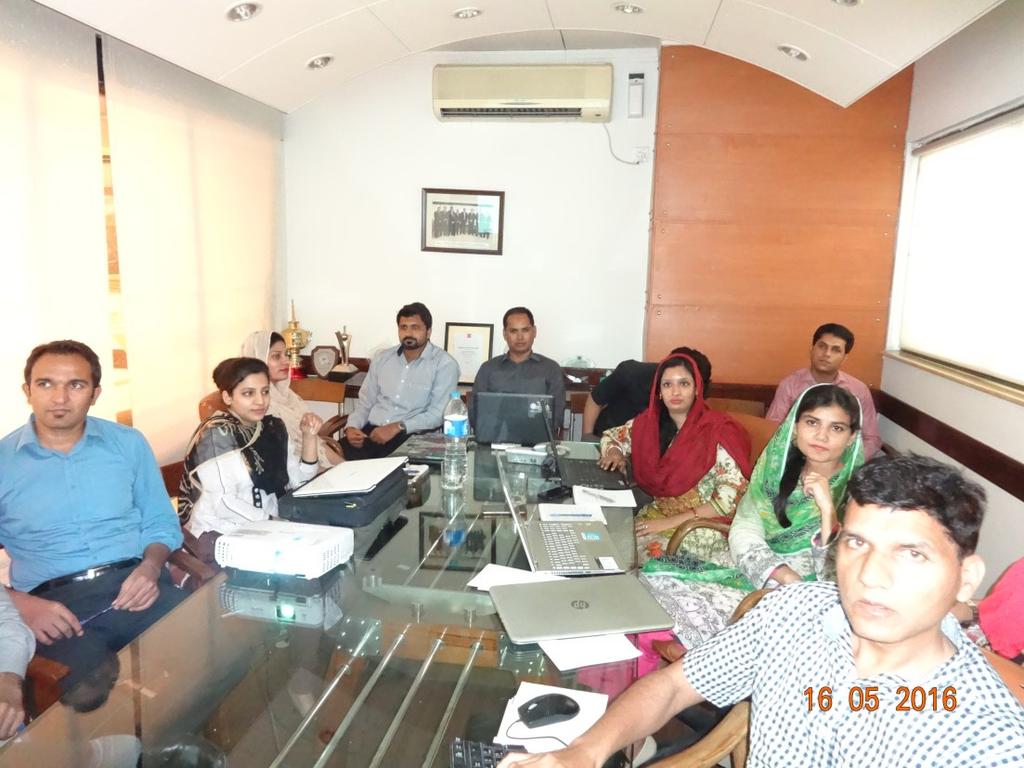 Contributed by: Health Department One Day Training Session - MS Excel HR department arranged one day training workshop on Microsoft Excel which was held on May 16 th (Monday)
