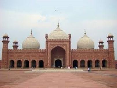 Ancient Mosques of Pakistan The Badshahi mosque in Lahore, commissioned by the sixth Mughal Emperor Aurangzeb in 1671 and completed in 1673, is the second largest mosque in Pakistan.