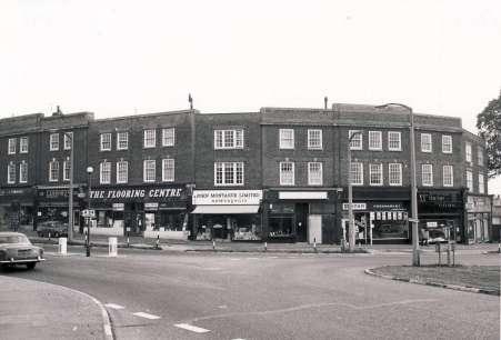 Castle Parade, Ewell By-Pass, Photographed by LR James in 1971.