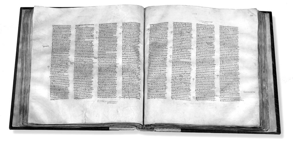 114 The Popular Handbook of Archaeology and the Bible New Testament Manuscript Codices I (01). Codex Sinaiticus (aleph), discovered in the St.