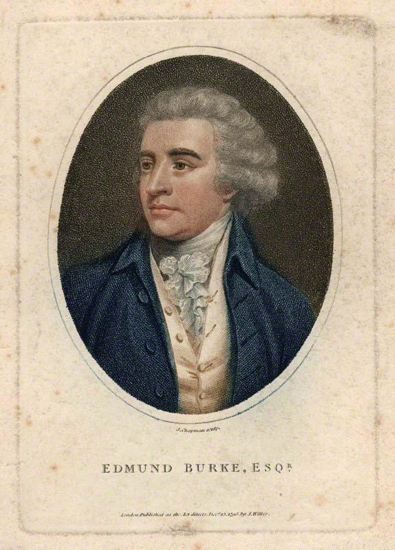 Edmund Burke, 1729-1797 wax