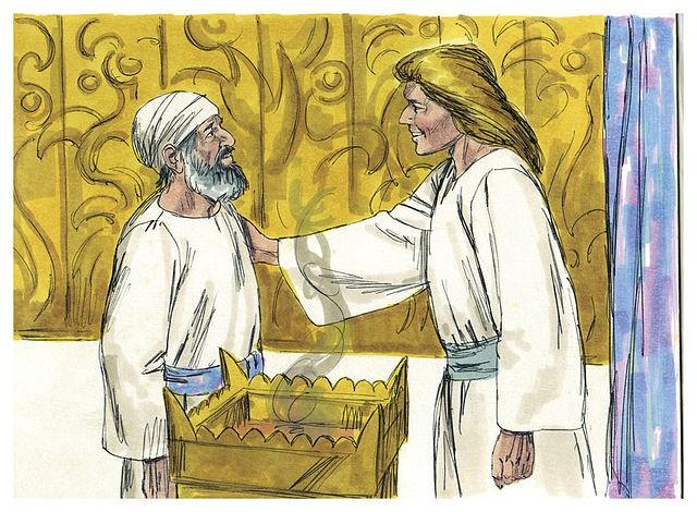 More than 2,000 years ago there was a husband and wife known as Zacharias and Elisabeth.