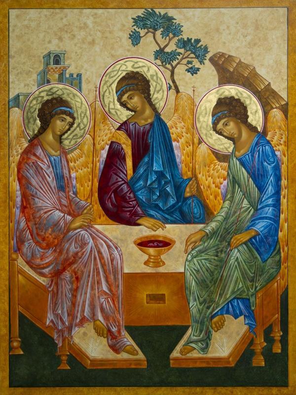 Sermon for Trinity Sunday 2015 In the name of God the Father, and God the Son, and God the Holy Spirit. Amen. Well, that s my sermon, really.