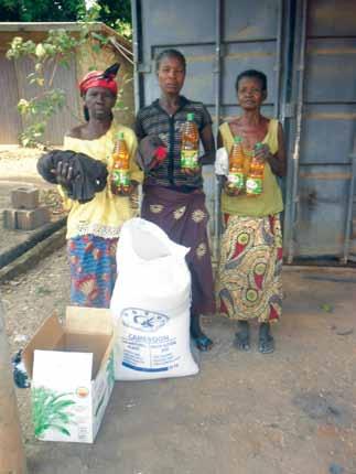 Lutheran Disaster Response Accompaniment means understanding our companion s culture. Photo: Evangelical Lutheran Church of the Central African Republic. This is what we eat.