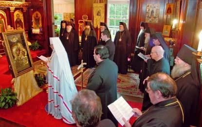 Diocese of New England to provide a ruling bishop for the diocese, members of the Holy Synod of Bishops of the Orthodox Church in America elected His Grace, Bishop Nikon of Boston and the Albanian