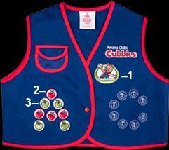 Handbook Awards and Uniforms ~ Children will receive their Cubbie Vest when they earn their Cubbie handbook (usually the 2 nd week).