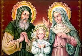 She conceived and gave birth to this Saint and named her Mary. The birth of St.