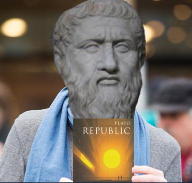 Is Plato a self-serving maniac?
