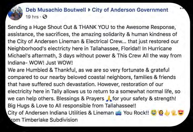 of Anderson s Municipal Light & Power director Anthony Pochard