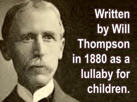 Those words were written 136 years ago by Will Thompson and he first envisioned that song, Softly and Tenderly, Jesus is Calling as a lullaby to be sung to children. Why?