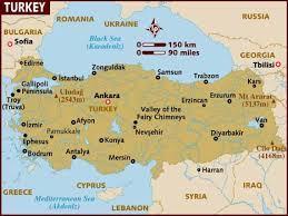 TURKEY Turkey is a little larger than Texas.