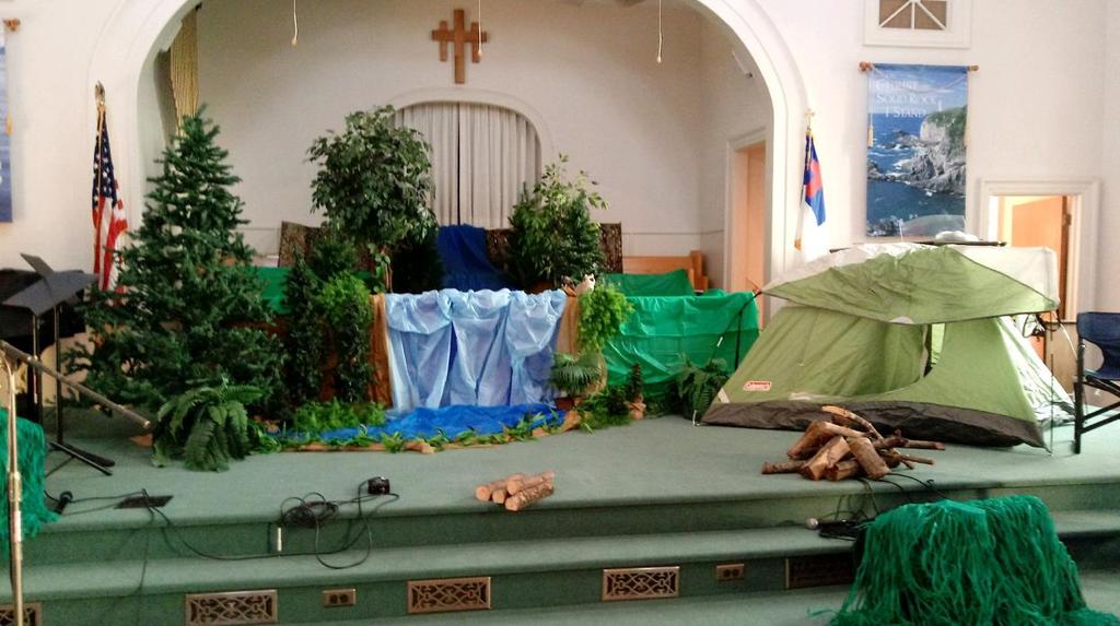 Camp Out Vacation Bible School Set-up Flooding Damaged Hundreds of Homes Baltimore County Maryland Virginia Baptist Relief Callout Last month,