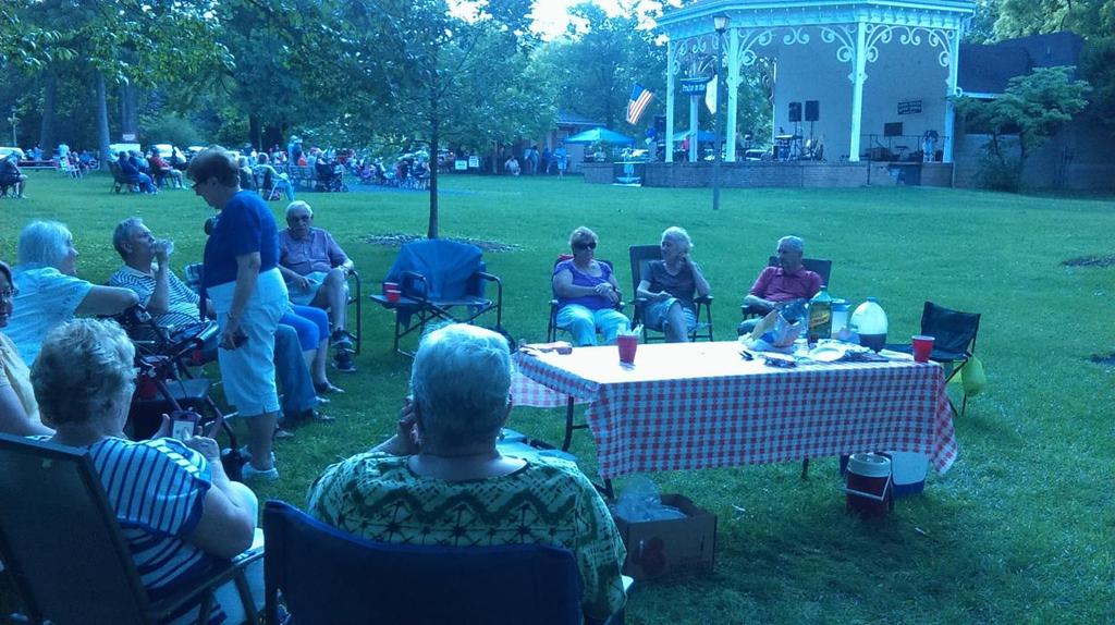 "Picnic in the Park" before "Praise in the Park" THANKS!