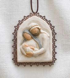 metal-edged ornaments 26241 Holy Family