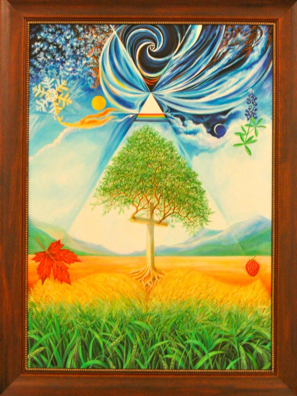 The Story of Creation- THE FOURTH DAY Commissioned by Covenant of Roberto Bermudez, artist and member of our sister church.