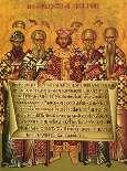 MEN OF THE CHURCH WHO CAME TOGETHER AT THE FIRST ECUMENICAL COUNCIL OF NICAEA NEAR CONSTANTINOPLE IN 325 A.D.