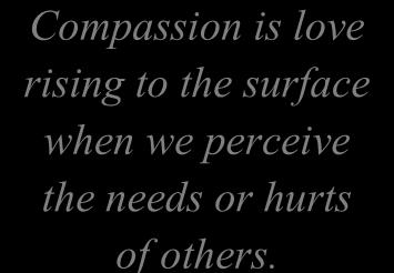The Character of Compassion 1 Peter 3:8-9. Q. Who did Peter encourage us to have compassion on?