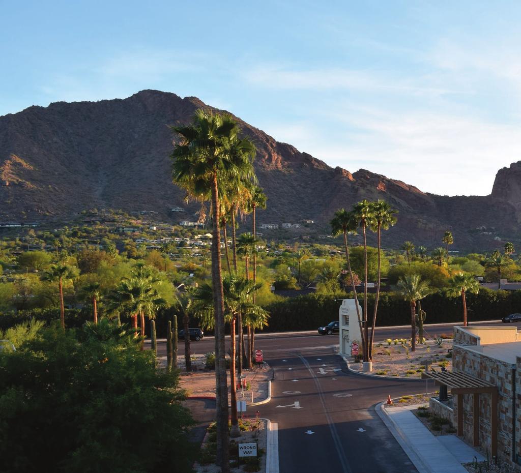 Experience Franciscan Hospitality The Casa Nestled in the lush desert valley at the base of majestic Camelback Mountain in