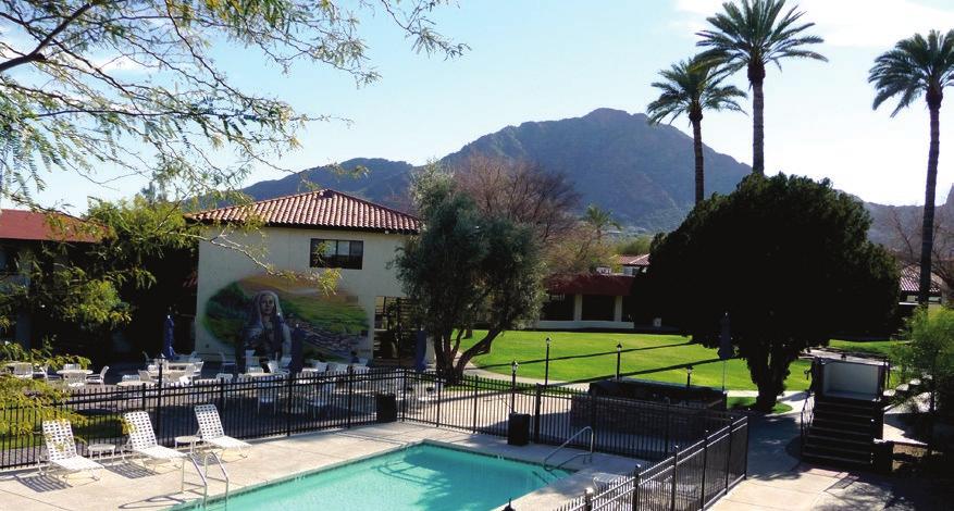 Majestic views of Camelback and Mummy Mountains surround you while you take time to: Enjoy a refreshing dip in the pool and