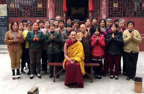 While thankfully nobody was hurt, the two successive earthquakes did cause damage to buildings in Kopan Monastery and Nunnery as well as other FPMT centres, including in Lawudo.
