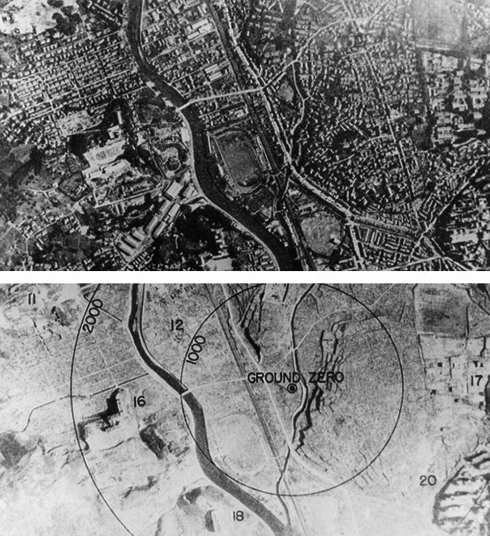 Nagasaki before and after Nagasaki before and after