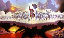 Vision of Beasts- The Son of Man Daniel 7 After seeing the four beasts in a vision, Daniel saw one like a son of man, coming with the clouds in heaven.