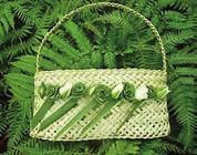 New Zealand Kete Whiria te tangata Weave the people together Paupa New Guinea Buillum Throughout the Pacific the women take whatever materials they have at hand and use them