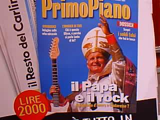 9/27/97 My First Weekend The New Look of the Catholic Church Bob Dylan opened for the Pope with a free concert sponsored by the church Friday night.