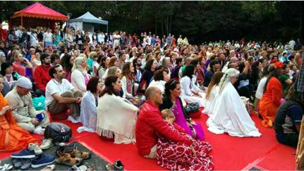 13-21/07/2016 Retreat to Shree Peetha Nilaya Germany for Just Love festival, Seva, Country Darshan and Guru Purnima Reflections by By Devigee Rabichand (Sally) To be able to share Divine Love amongst