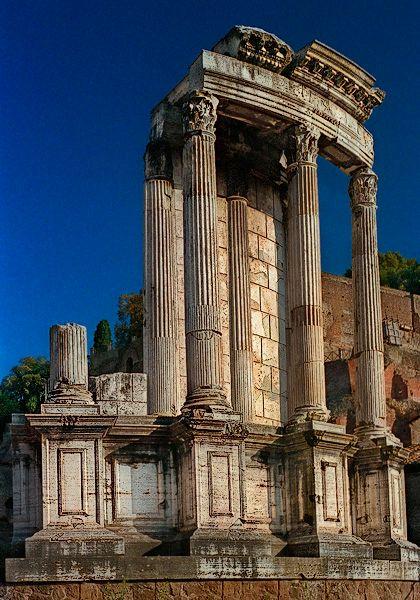 Republic Architecture Temple of Vesta, Tivoli, Italy 100 BCE Love of Greek antiquity Architecture brought the Tholos or round temple