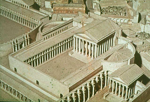 Early Empire (Augustus) Forum of Augustus Most ambitious project of Emperor Augustus, Form of Augustus built next to the forum of Julius Caesar The temples and porticos were of white marble from