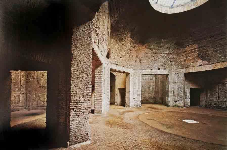Early Empire Nero s Golden House Nero enacted a new building code requiring greater fireproofing after a fire destroyed large sections of rome. More concrete was used instead of wood.
