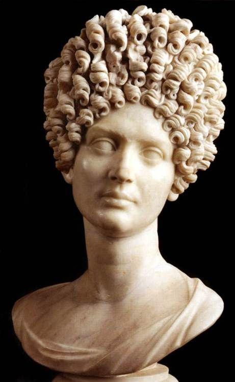 Flavian Sculpture Portrait bust of a Flavian woman, Rome 90 Ce In republican rome only the elders were deemed important to record This return to Flavian verism that coincided