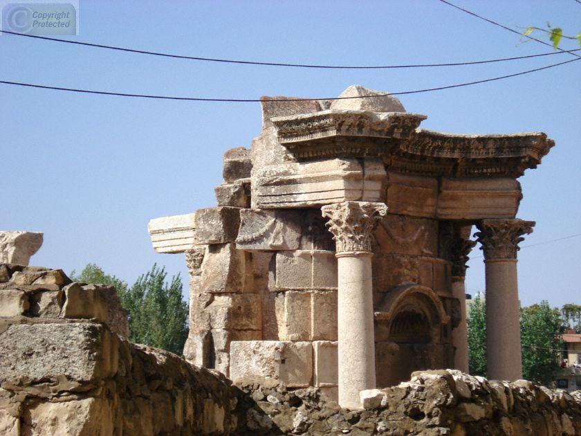 Late Empire Temple of Venus, Baalbek, Lebanon 3rd century CE.