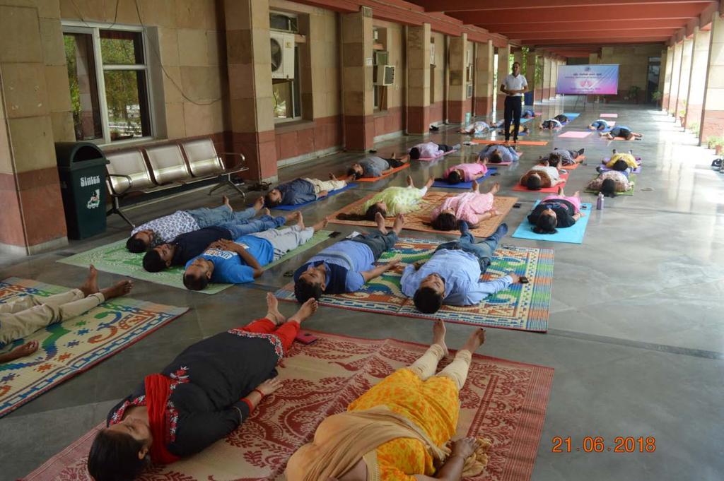 by Director NIT Delhi. A Yoga/Meditation expert (Mr. P. K.