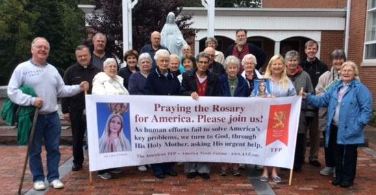 Twenty-ninth Sunday in Ordinary Time ~ October 21, 2018 Page 4 ROSARY CRUSADE My Dear Participants in the Rosary Rally, Although there were only 27 of us on Saturday, October 13, we accomplished