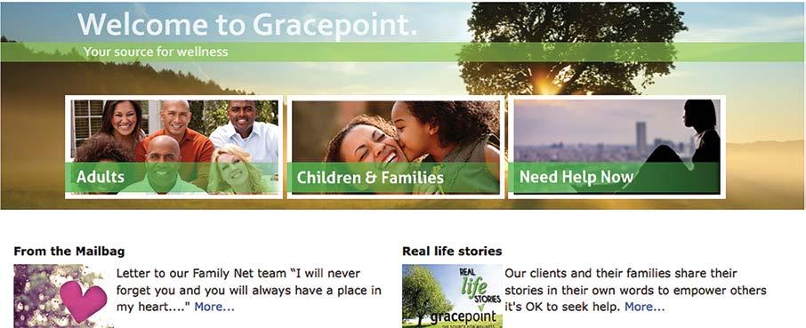 Gracepoint was started in 1949 by three extremely forward-thinking women who realized that behavioral health and mental health would become a grave concern in our community, says St.