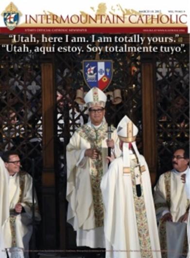 Golden State Knightletter March, 2017 SPECIAL EDITION Page 2 Bishop Oscar A. Solis installed in Salt Lake City Friday, Mar.