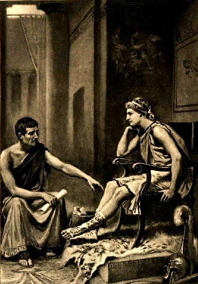 Aristotle tutoring