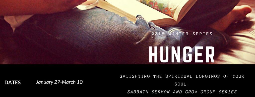 Study & Guidance 1. Discussion of sermon on Hunger (chapter 6): a. What did you appreciate from Keith s sermon? b.