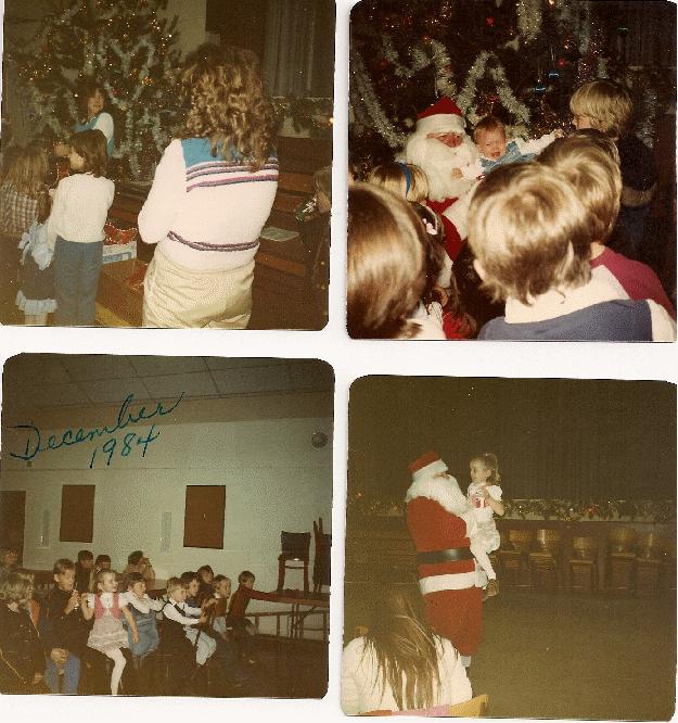 December 1984 The Children s Christmas party was held on Sunday afternoon with approximately sixty children in attendance.