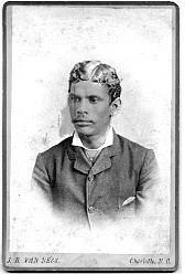 This photo of Samuel Pride, an early principal of Myers Street School,