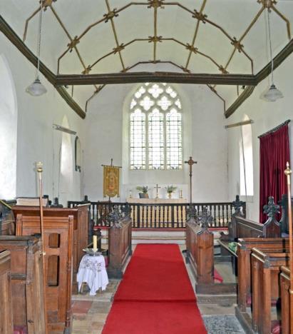 St Margaret's has Saxon origins, with many early 14 th century additions and a simple, attractive interior.